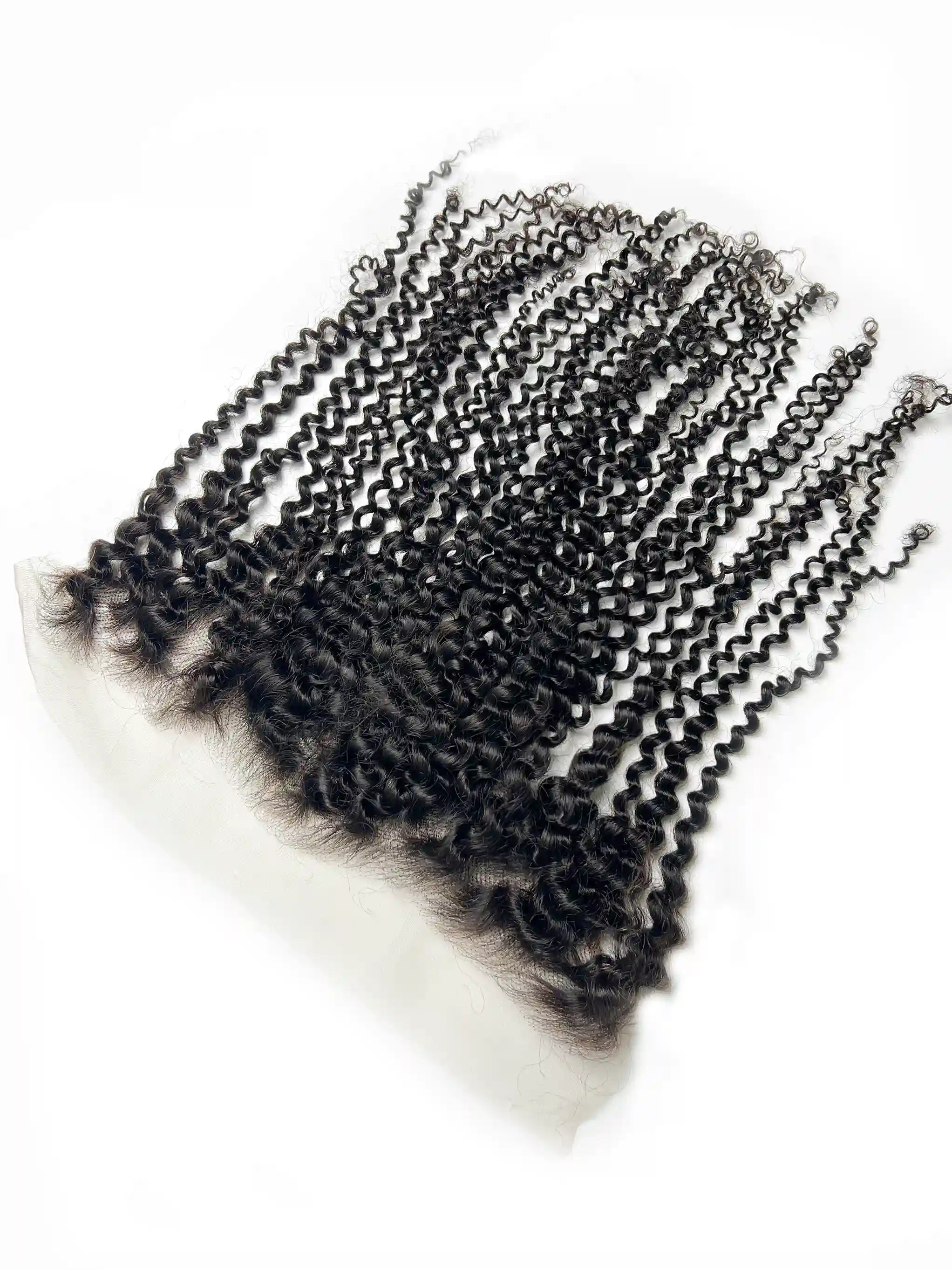 Kinky Curly Lace 13x4 Frontal | Top Virgin Hair| 100% Human Hair | Transparent & HD Lace | Boruihair
