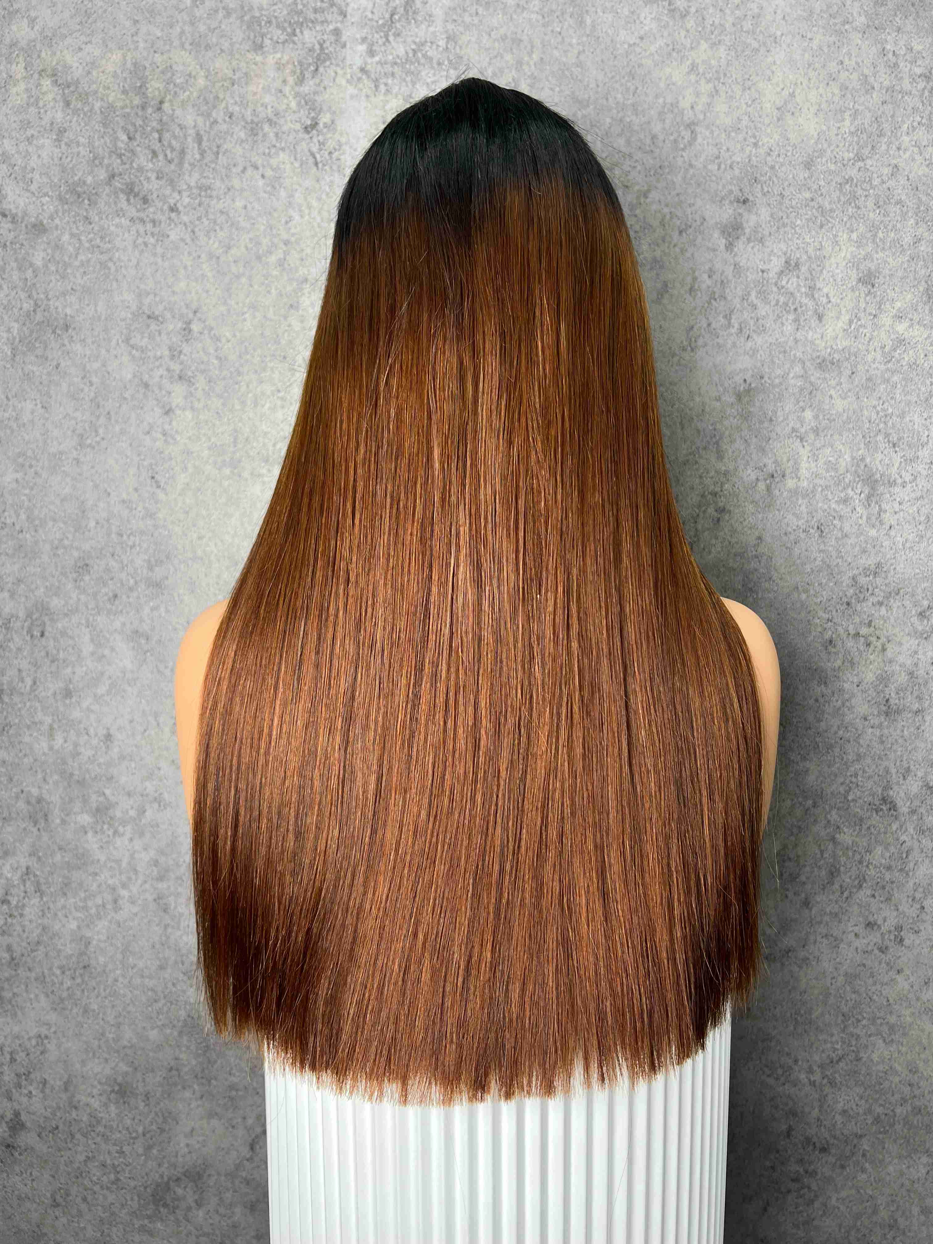 Bone Straight SDD Colorful BOB Wig Transparent Lace Wig BoruiHair | 2x6 Closure | 100% Human Hair