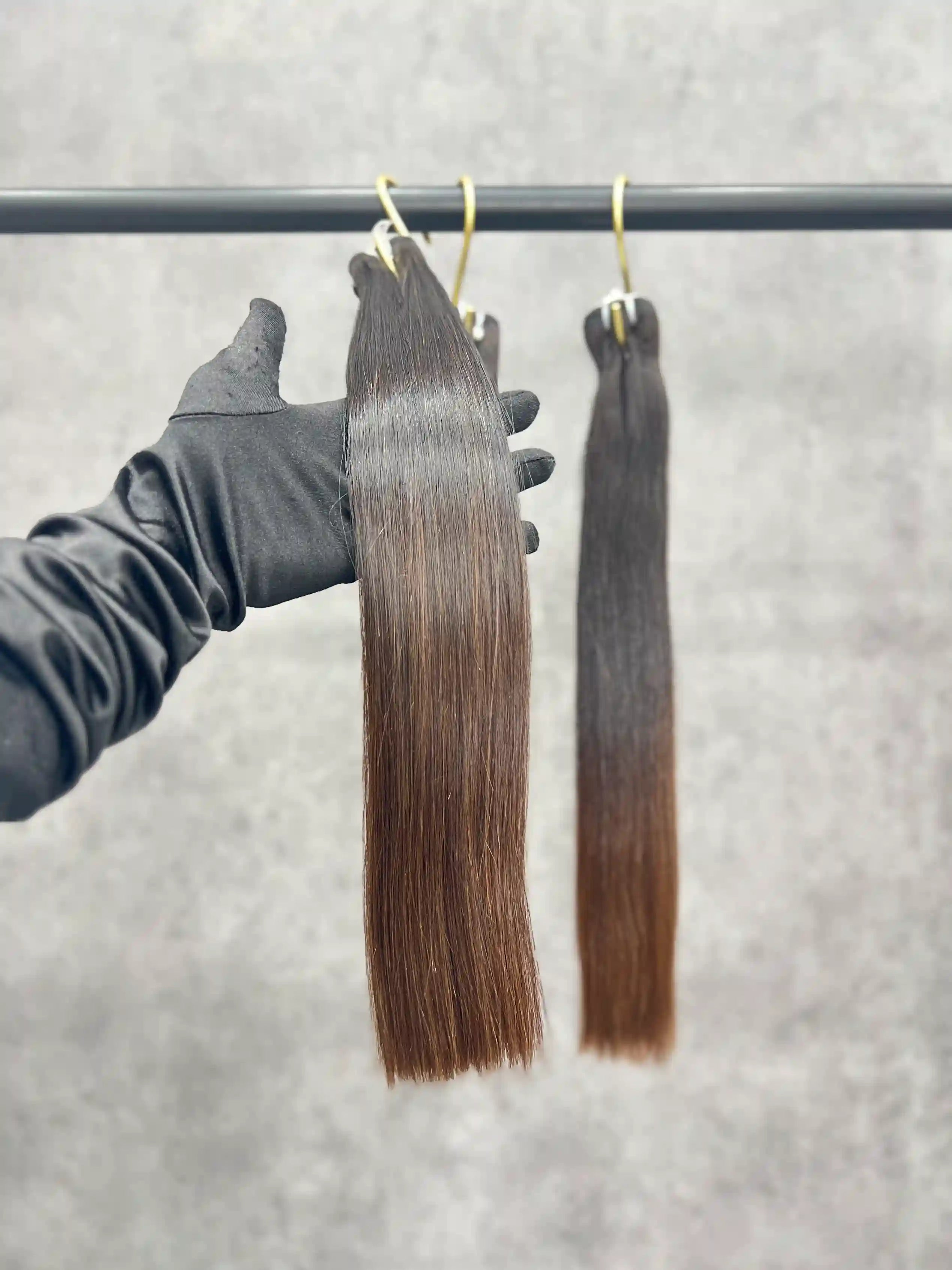 3PCS SDD Vietnamese Bone Straight Color P1B/4# Bundles | 12–26 Inch | Boruihair | 100% Human Hair