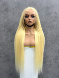 180% Blonde 613# Straight HD Lace Color Wig | 13x4,13x6 Frontal | 100% Human Hair | Boruihair