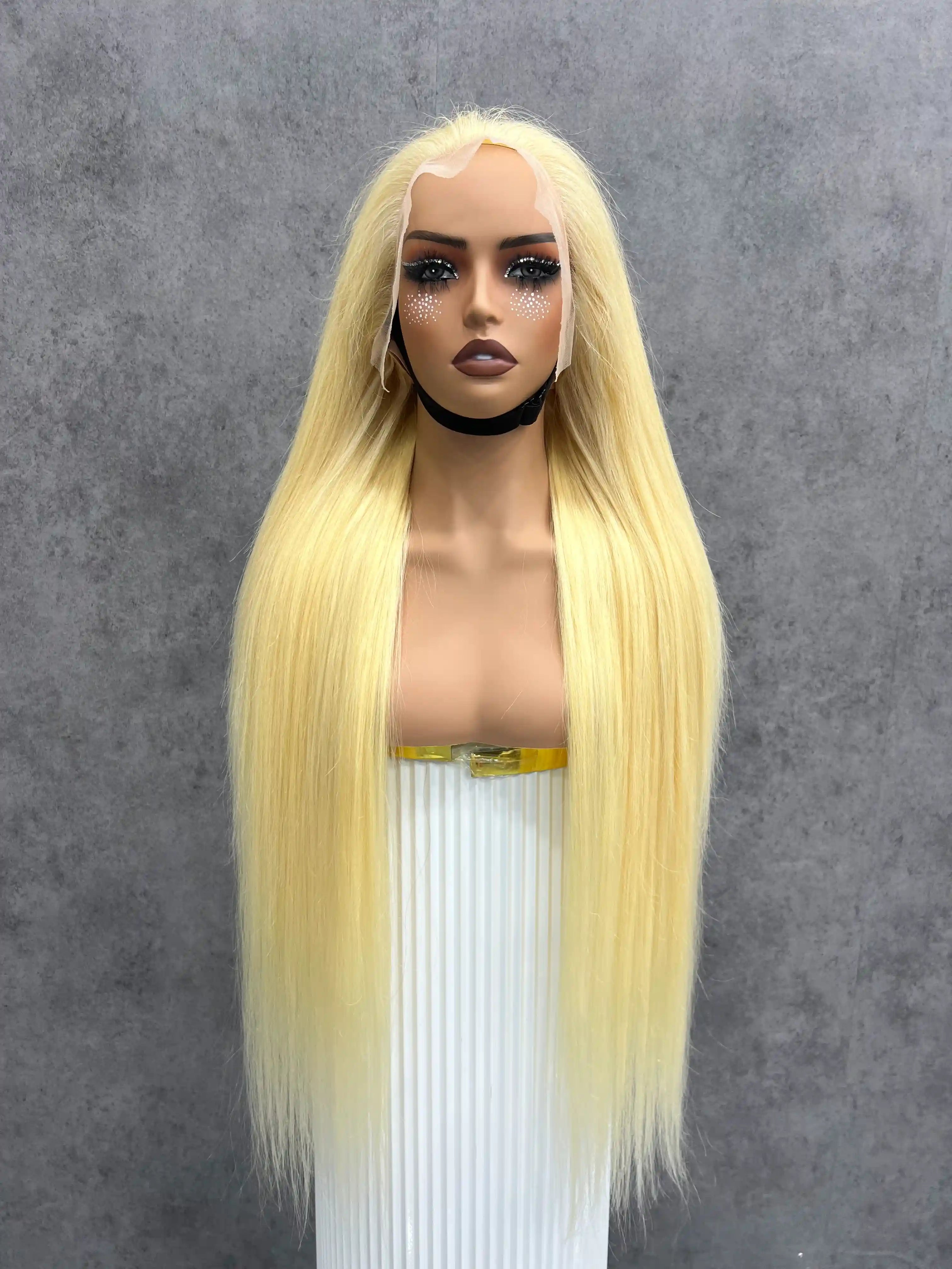 180% Blonde 613# Straight HD Lace Color Wig | 13x4,13x6 Frontal | 100% Human Hair | Boruihair