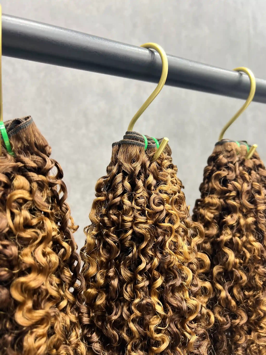 3PCS Super Double Drawn Color P4/27 Pixie Curly Hair Bundles | 12–30 Inch |  Boruihair | 100% Human Hair