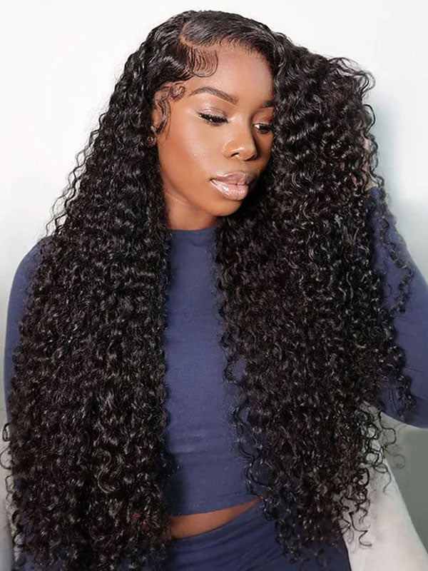 13x6 Kinky Curly Glueless Lace Wig | HD Lace & Transparent Lace | 200% & 250% Density | Boruihair 100% Human Hair