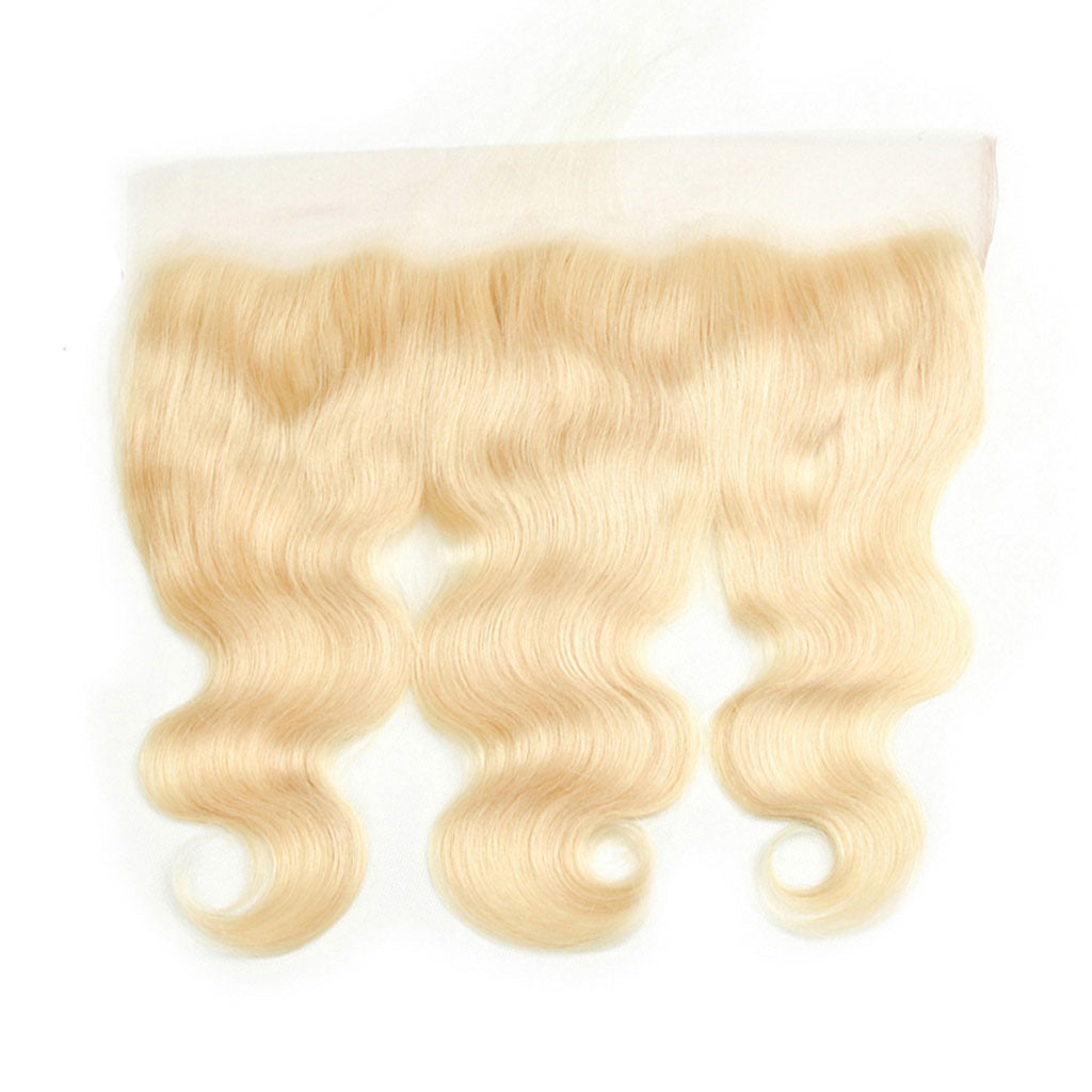 613 Blonde Body Wave 13X4 13X6 HD lace & Transparent Lace Frontal