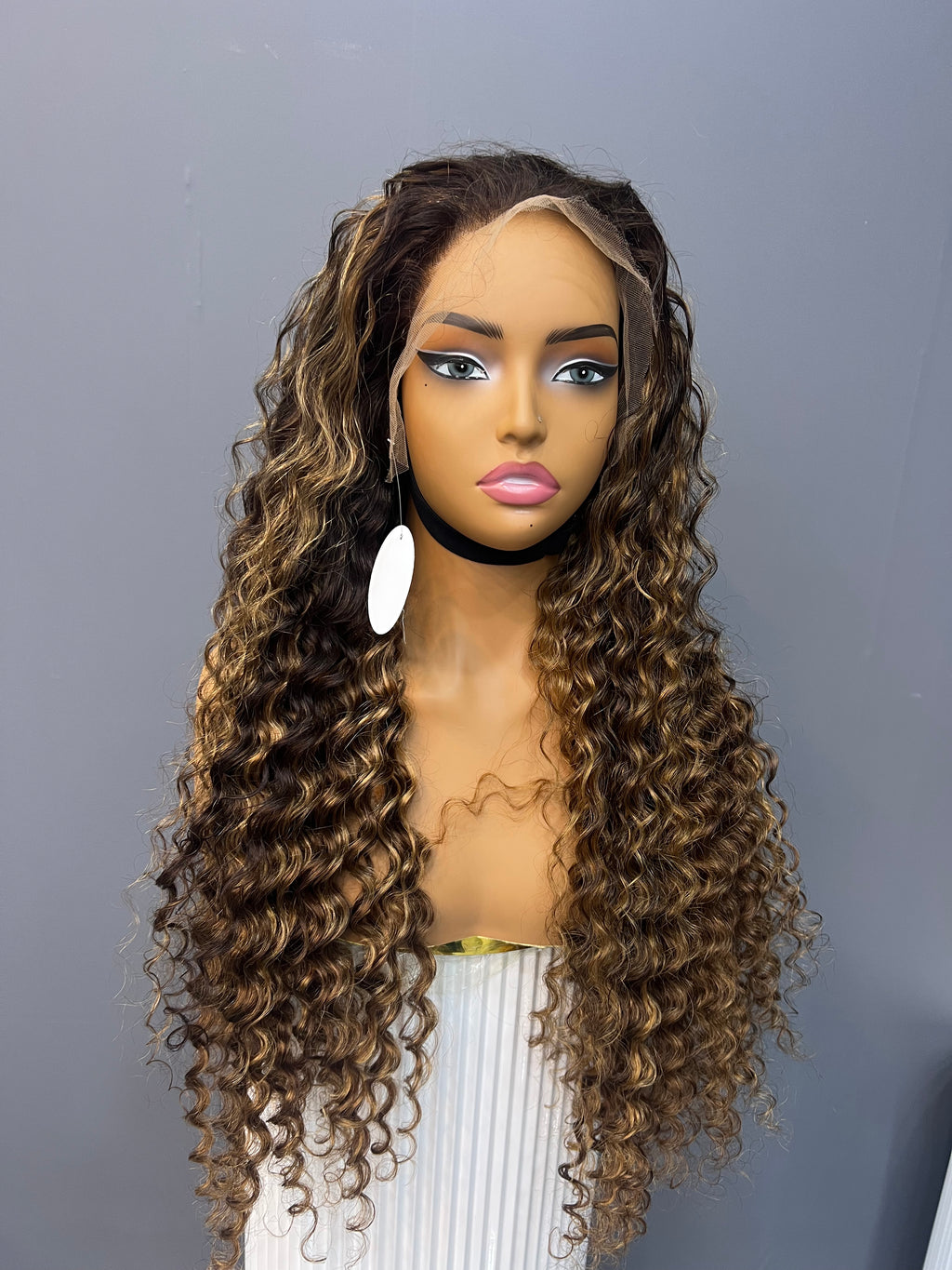 4#/27 Deep Curly 250% Density HD Lace Color Wig | 5x5,6x6 & 7x7 Closure |  100% Human Hair | Boruihair