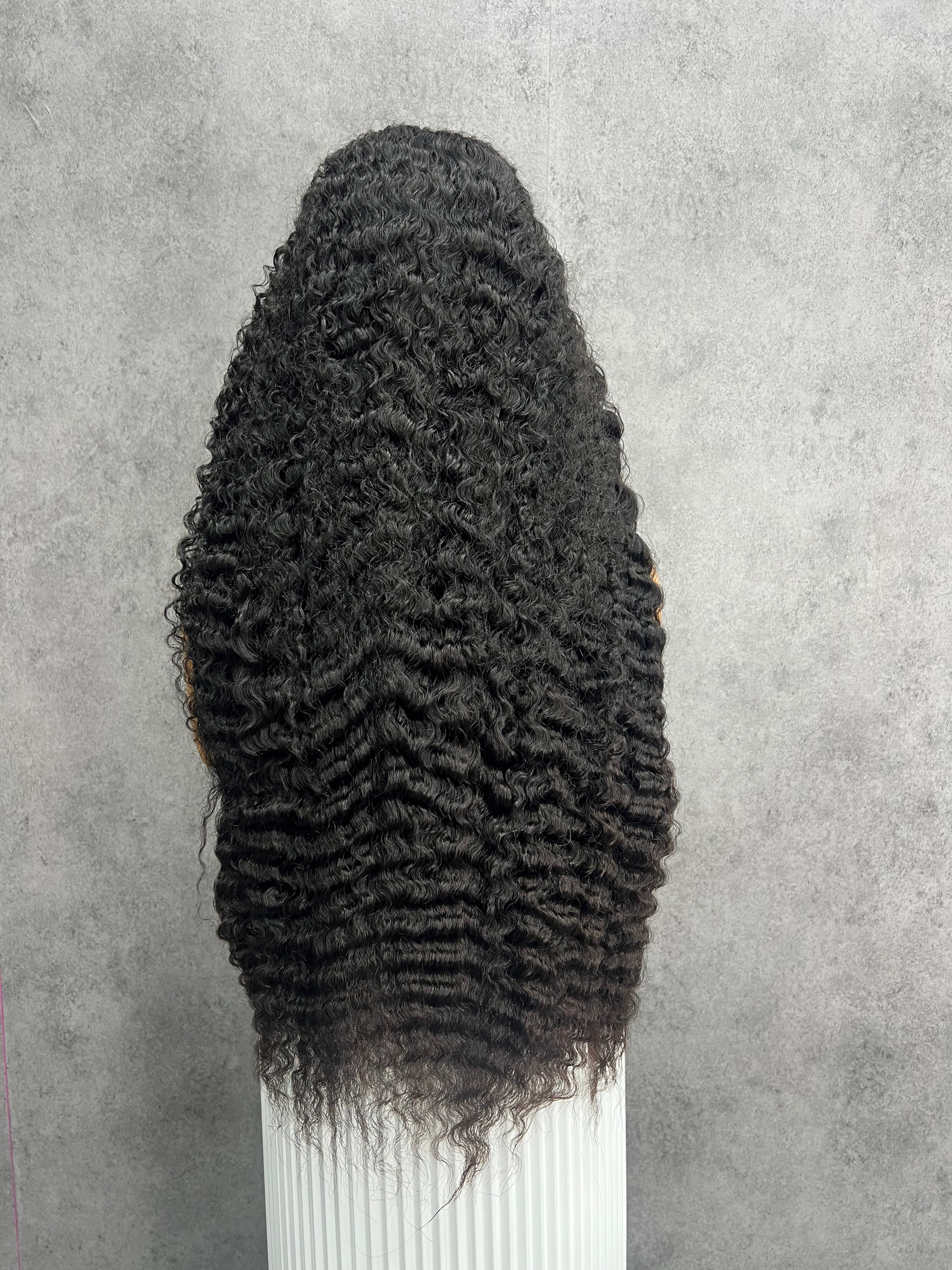 Burmese Curly 250% Density HD Frontal Lace Wig BoruiHair | 13x4, 13x6 Frontal | 100% Human Hair