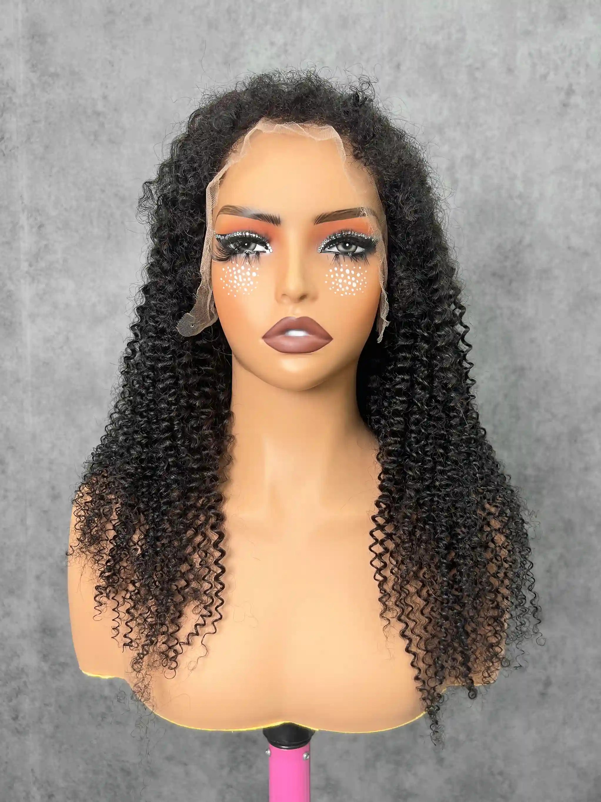 4C Edges Baby Hair Lace Wig | 13x4 & 13x6 HD Lace Frontal Wig| Natural Hairline Kinky Curly Wig