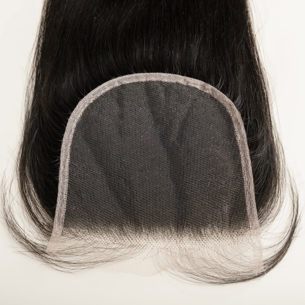 Straight Lace 4x4 & 5x5 Closures | 12–22"| 100% Human Hair | Transparent & HD Lace | Boruihair