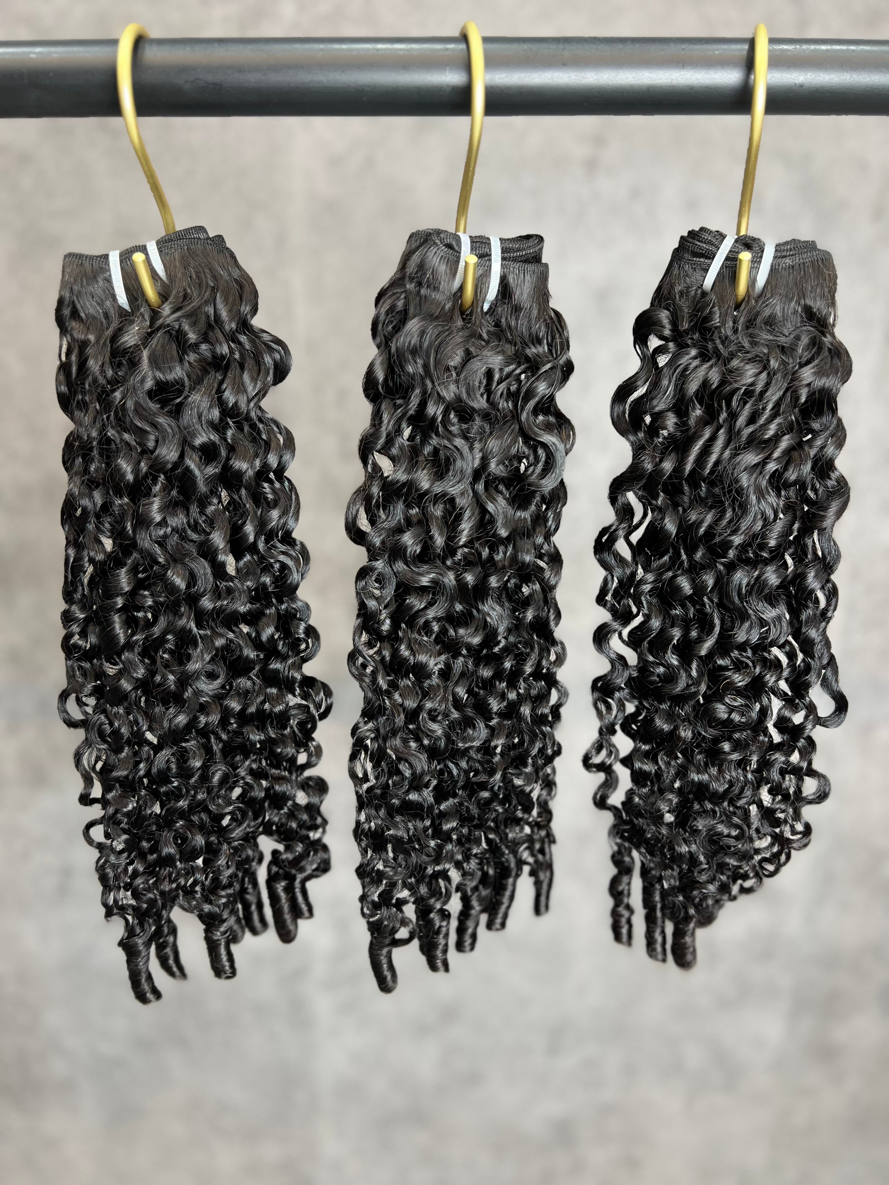 3PCS Spiral Curly Top Virgin Hair Bundles | 12–30 Inch |  Boruihair |  100% Human Hair