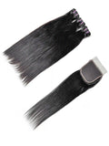 Straight 3PCS Bundles & 1PC 5x5 Lace Closure | Transparent & HD Lace | 100% Human Hair | Top Virgin Hair