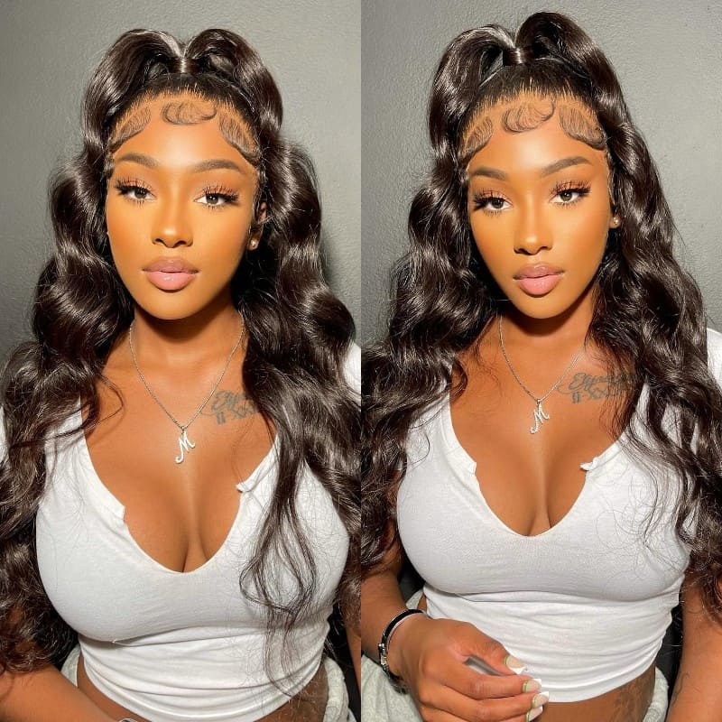 Bleach Knots 13x6 Loose Wave Glueless Lace Wig | HD Lace & Transparent Lace | 200% & 250% Density | Boruihair 100% Human Hair