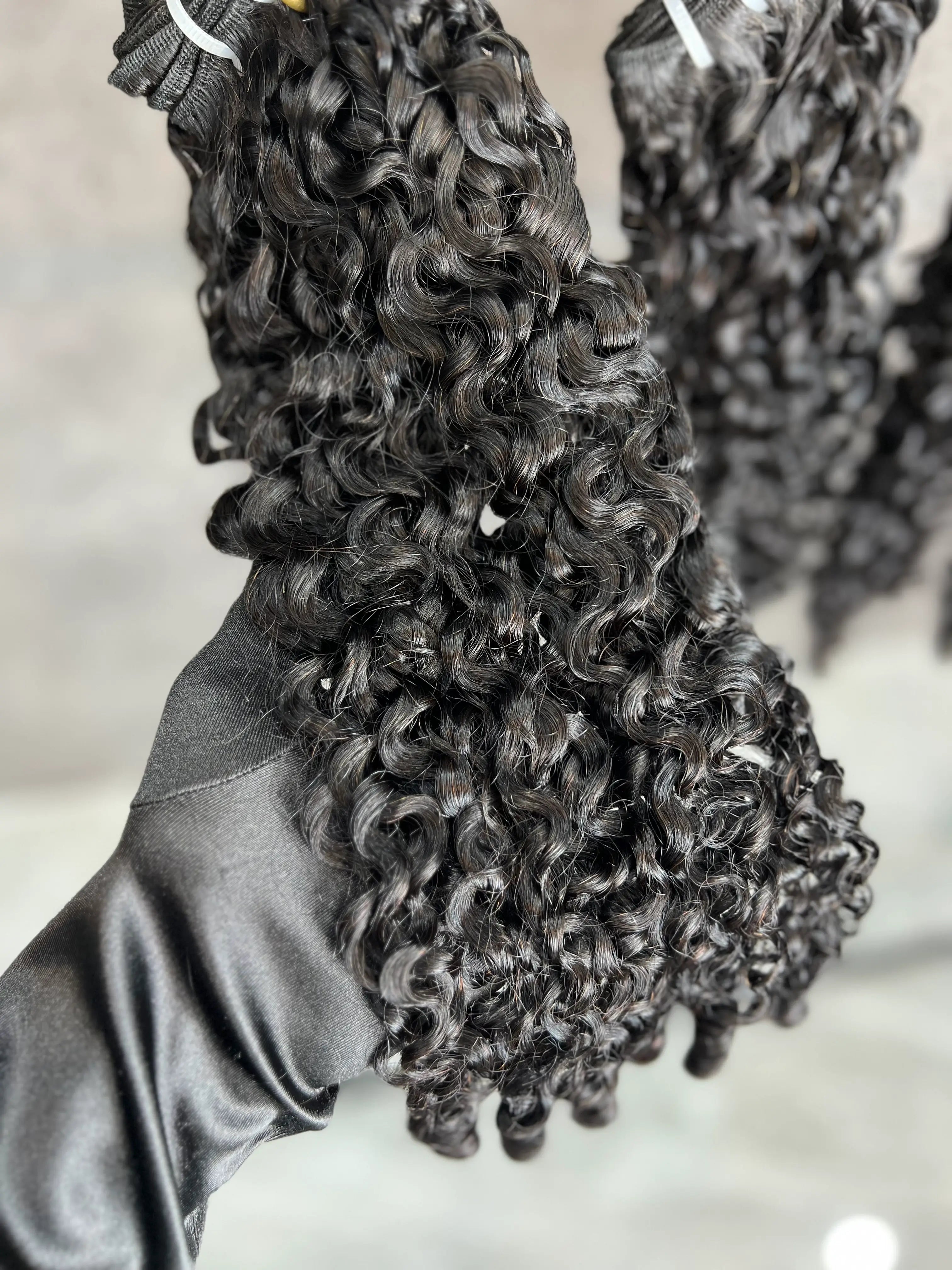 4PCS Spiral Curly Top Vrigin Hair Bundles | 12–30 Inch |Boruihair | 100% Human Hair