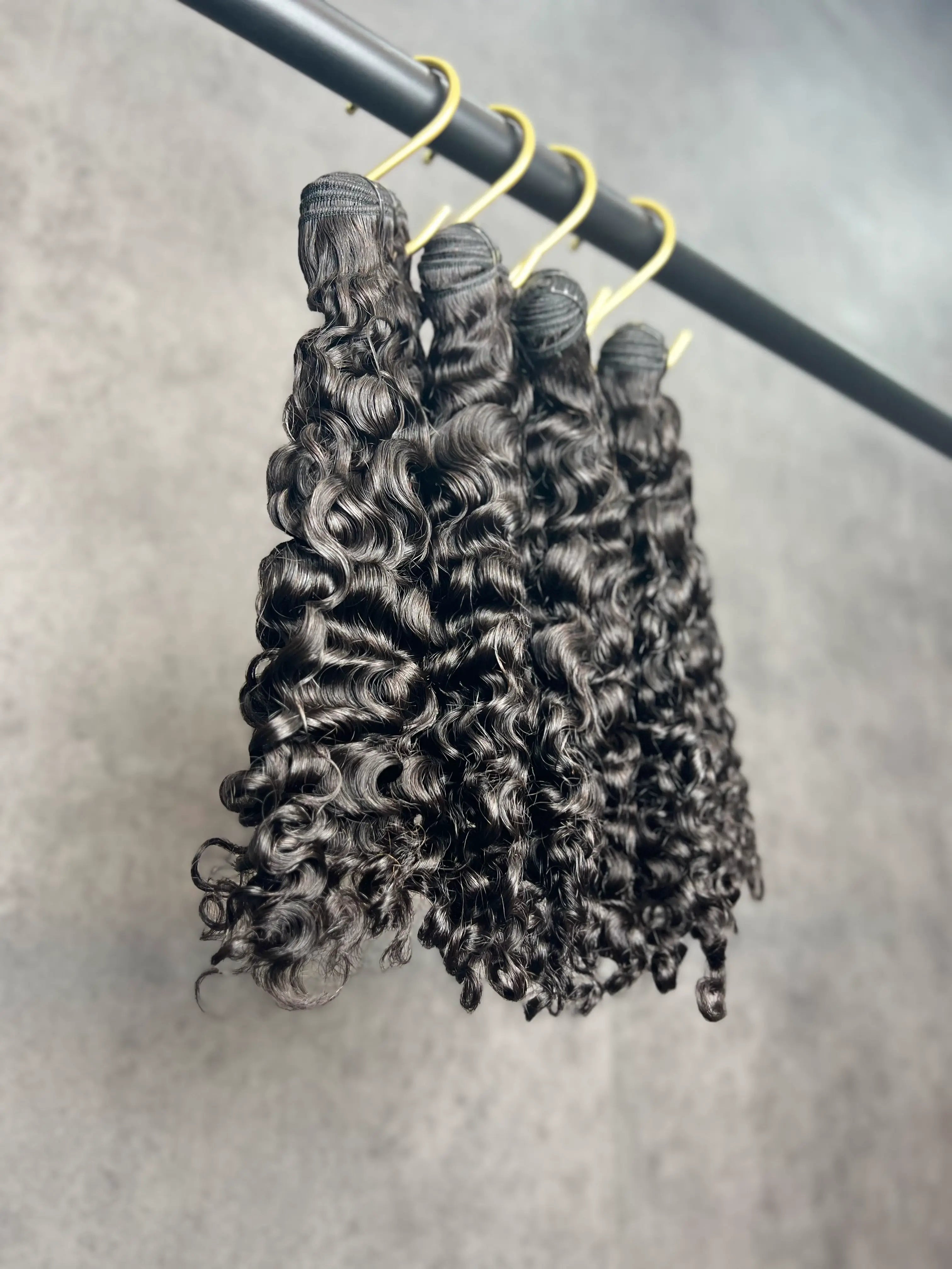 4PCS Burmese Curly B Top Vrigin Hair Bundles | 12–30 Inch | Boruihair | 100% Human Hair