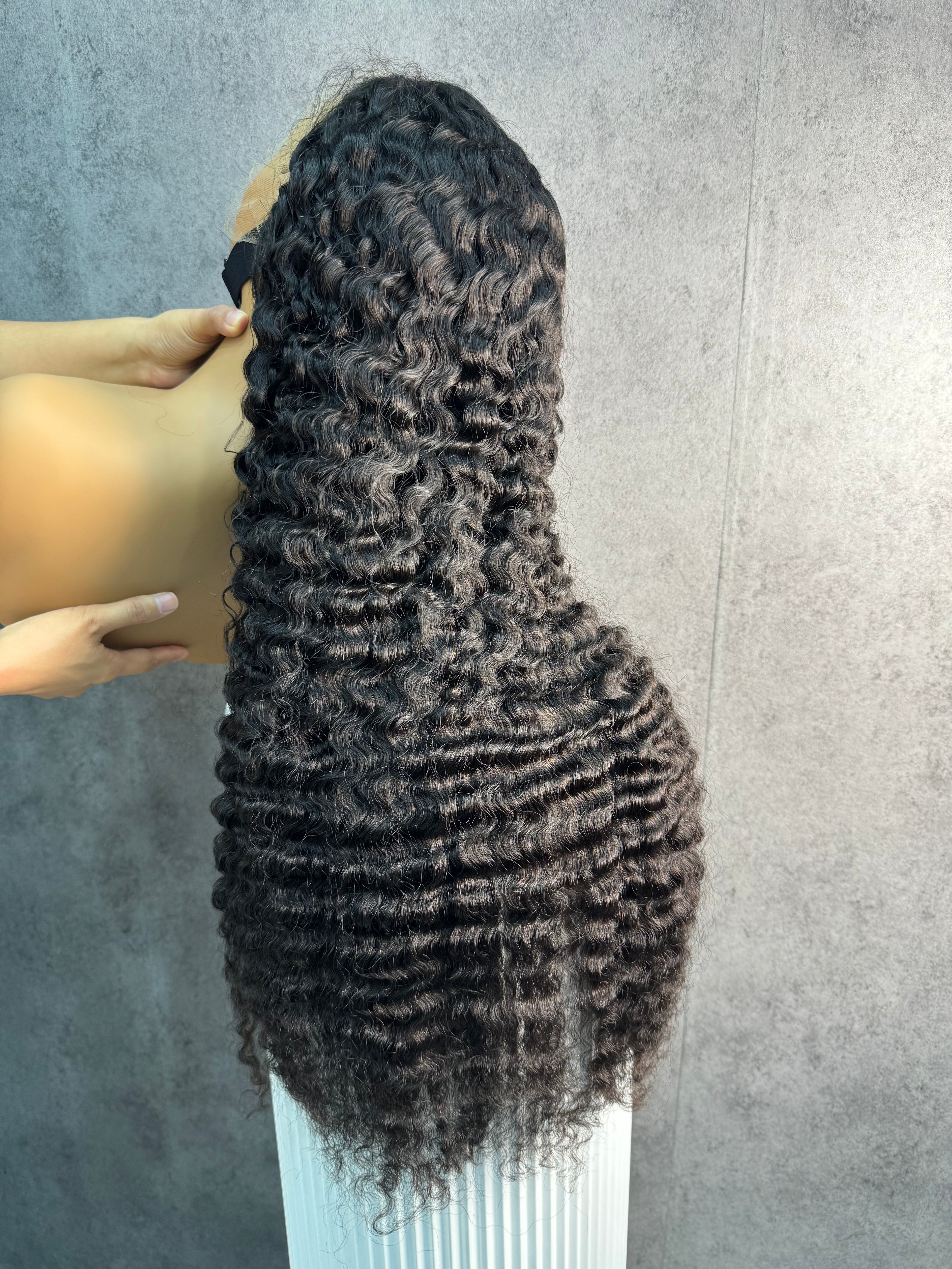 Burmese Curly HD Frontal Lace Wig BoruiHair| 180% & 200% | 13x4, 13x6 Frontal | 100% Human Hair