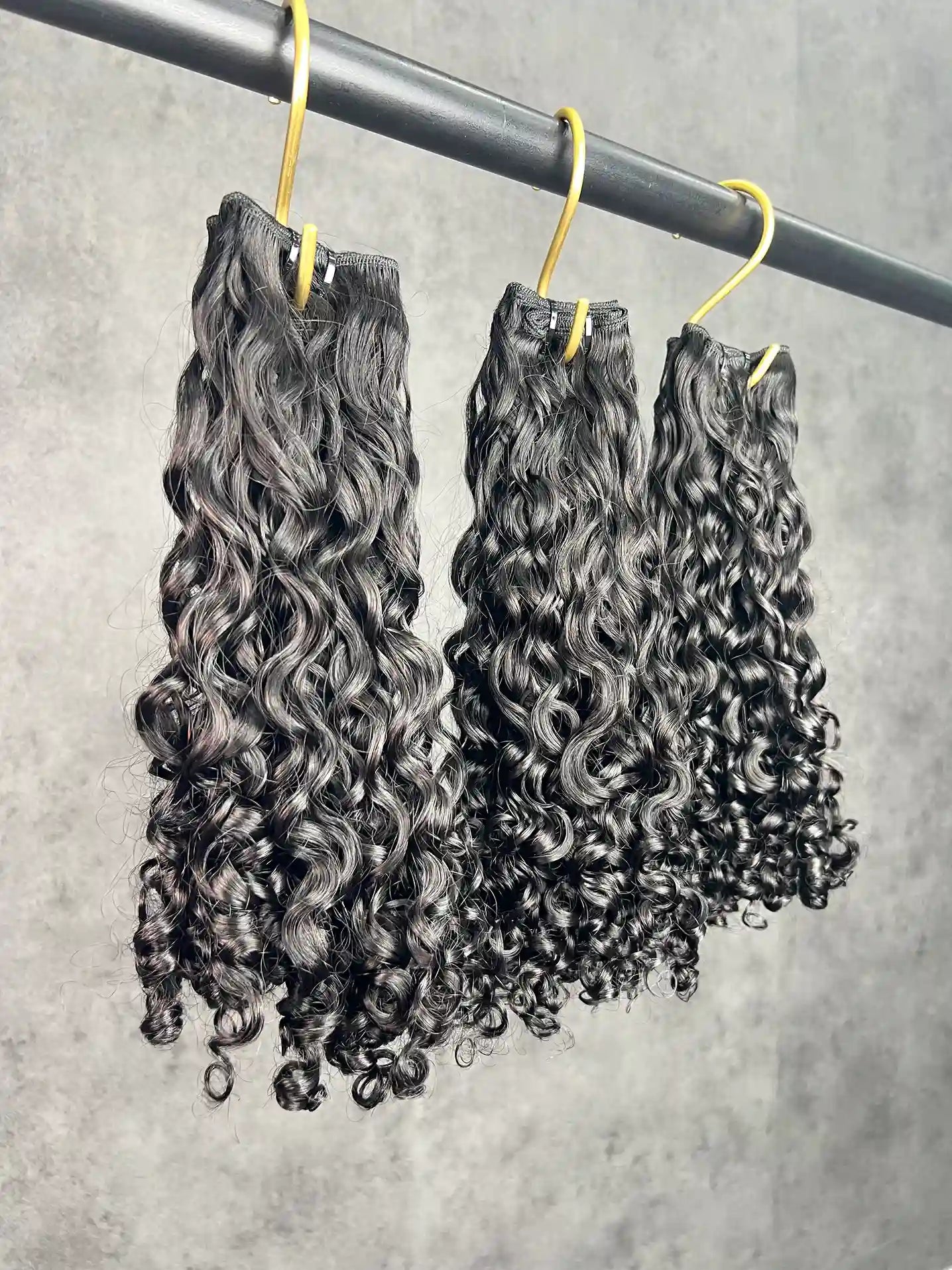 3PCS Super Double Drawn Romantic Curl Burmese Hair Bundles | 12–24 Inch | Boruihair | 100% Human Hair
