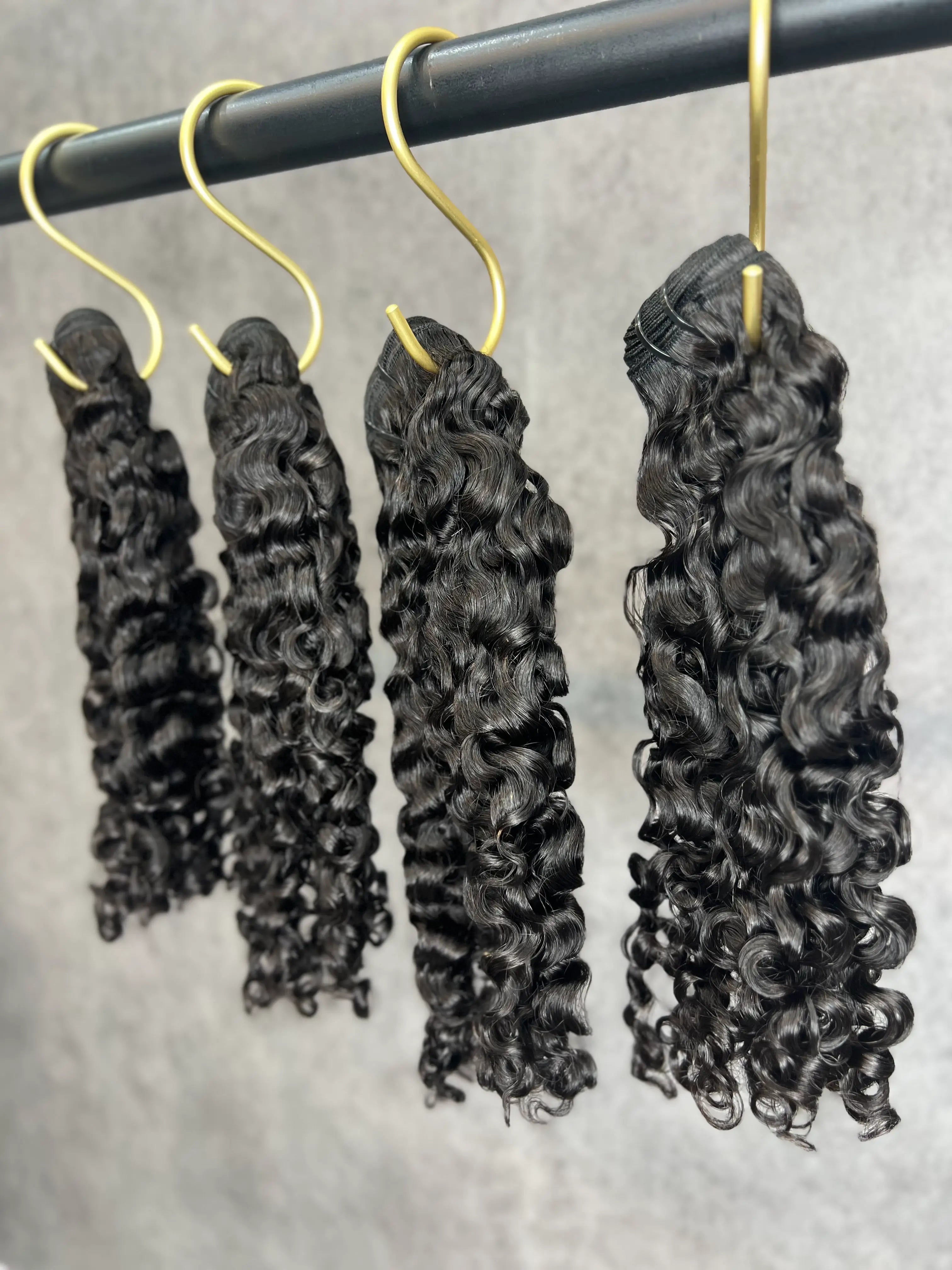 4PCS Burmese Curly B Top Vrigin Hair Bundles | 12–30 Inch | Boruihair | 100% Human Hair