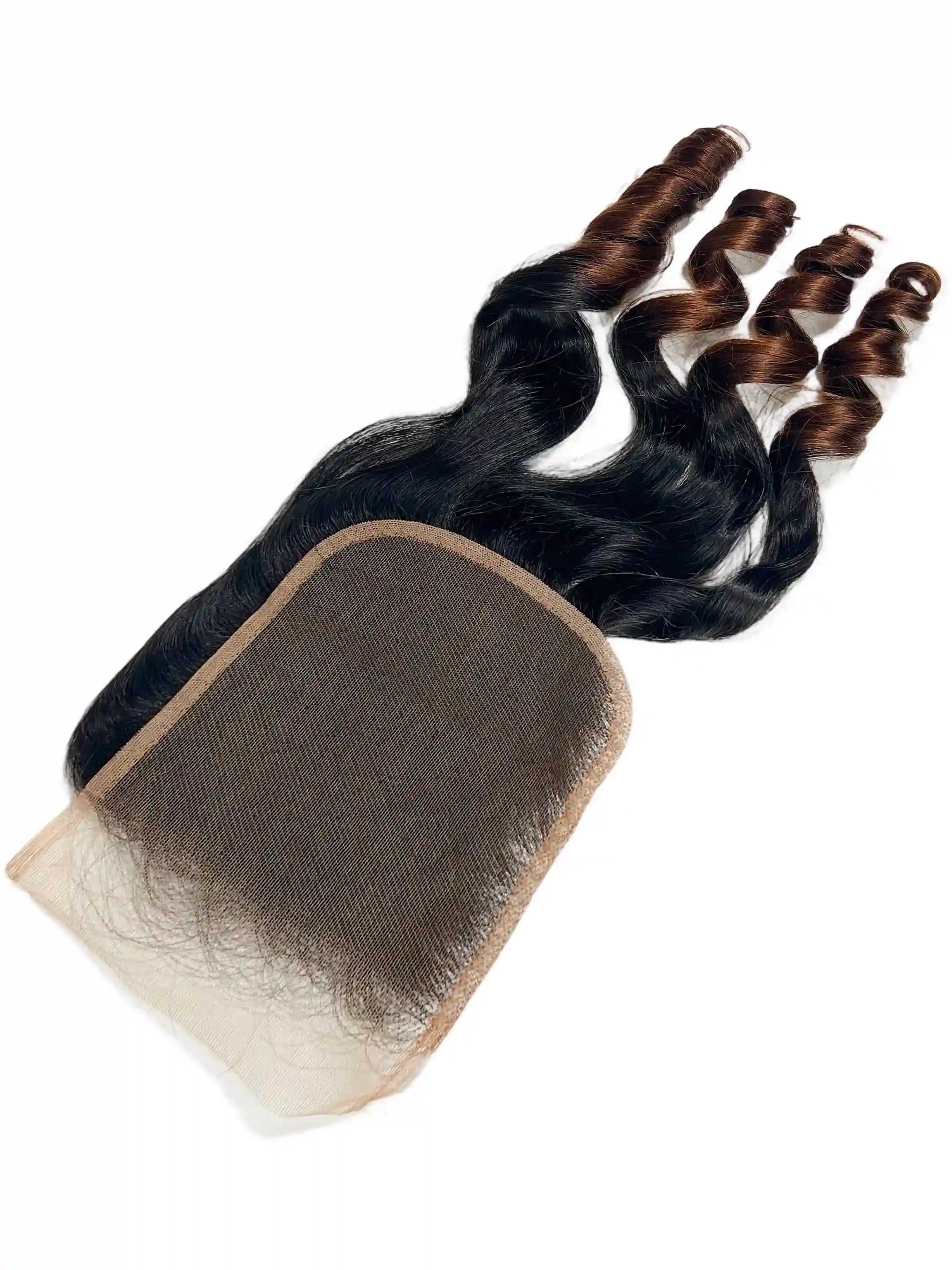 Bouncy Curly Lace 5x5 Closures | Top Virgin Hair | 100% Human Hair | Boruihair