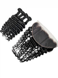 Natural Wave 4PCS Bundles & 1PC 13x6 Lace Frontal | Transparent & HD Lace | 100% Human Hair | Top Virgin Hair