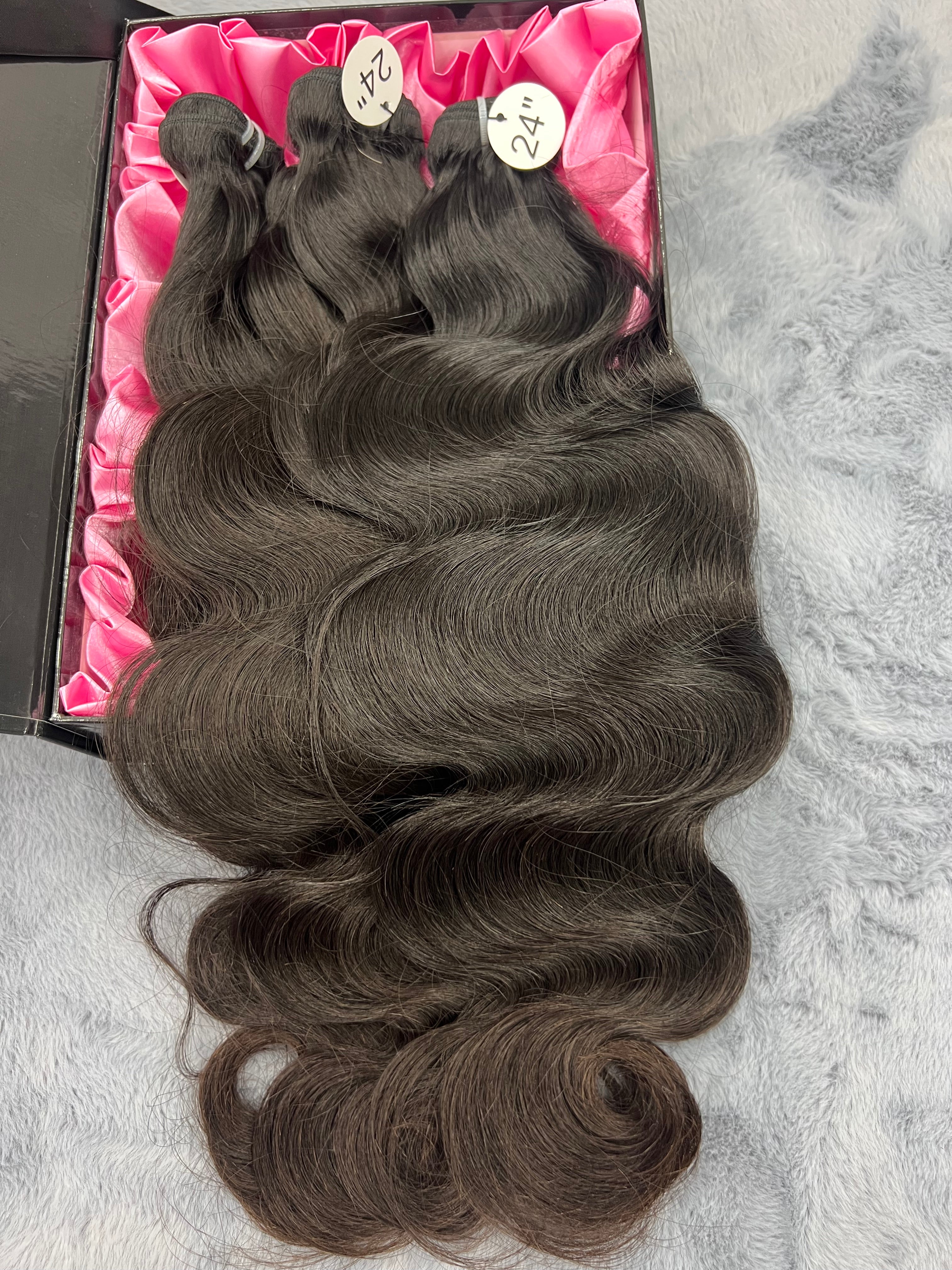 3PCS Body Wave Top Raw Hair Bundles | 12–30 Inch | Boruihair | 100% Human Hair