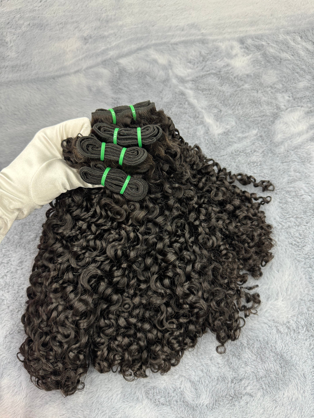 3PCS Super Double Drawn  Pixie Curly Vietnamese Hair Bundles | 12–30 Inch |  Boruihair | 100% Human Hair