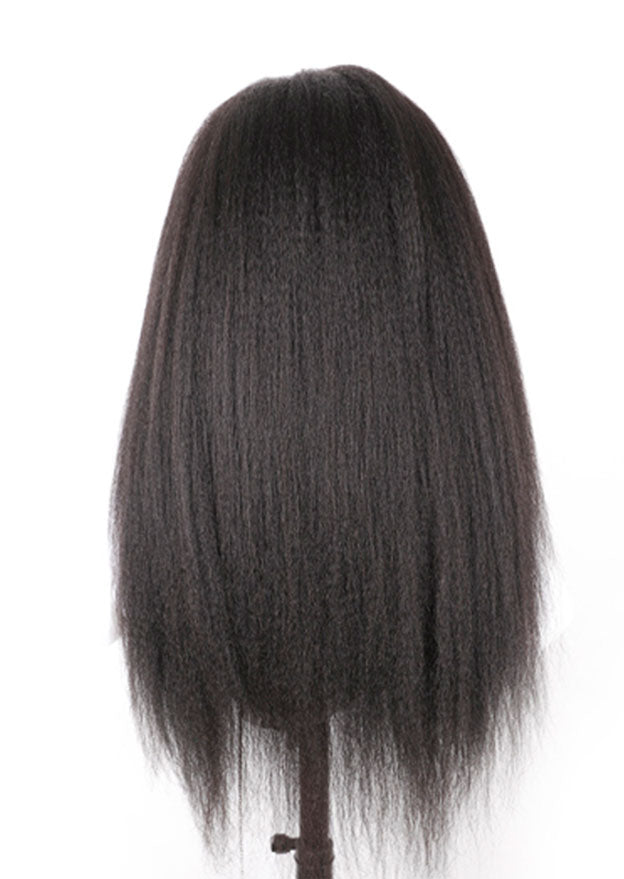 Kinky Straight HD Lace Wig | 180% & 200% | 13x4, 13x6 Frontal | 100% Human Hair | Boruihair