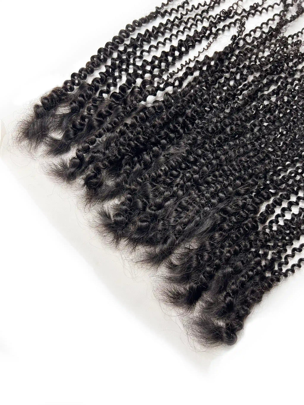 Kinky Curly Lace 13x6 Frontal | Top Virgin Hair| 100% Human Hair | Transparent & HD Lace | Boruihair