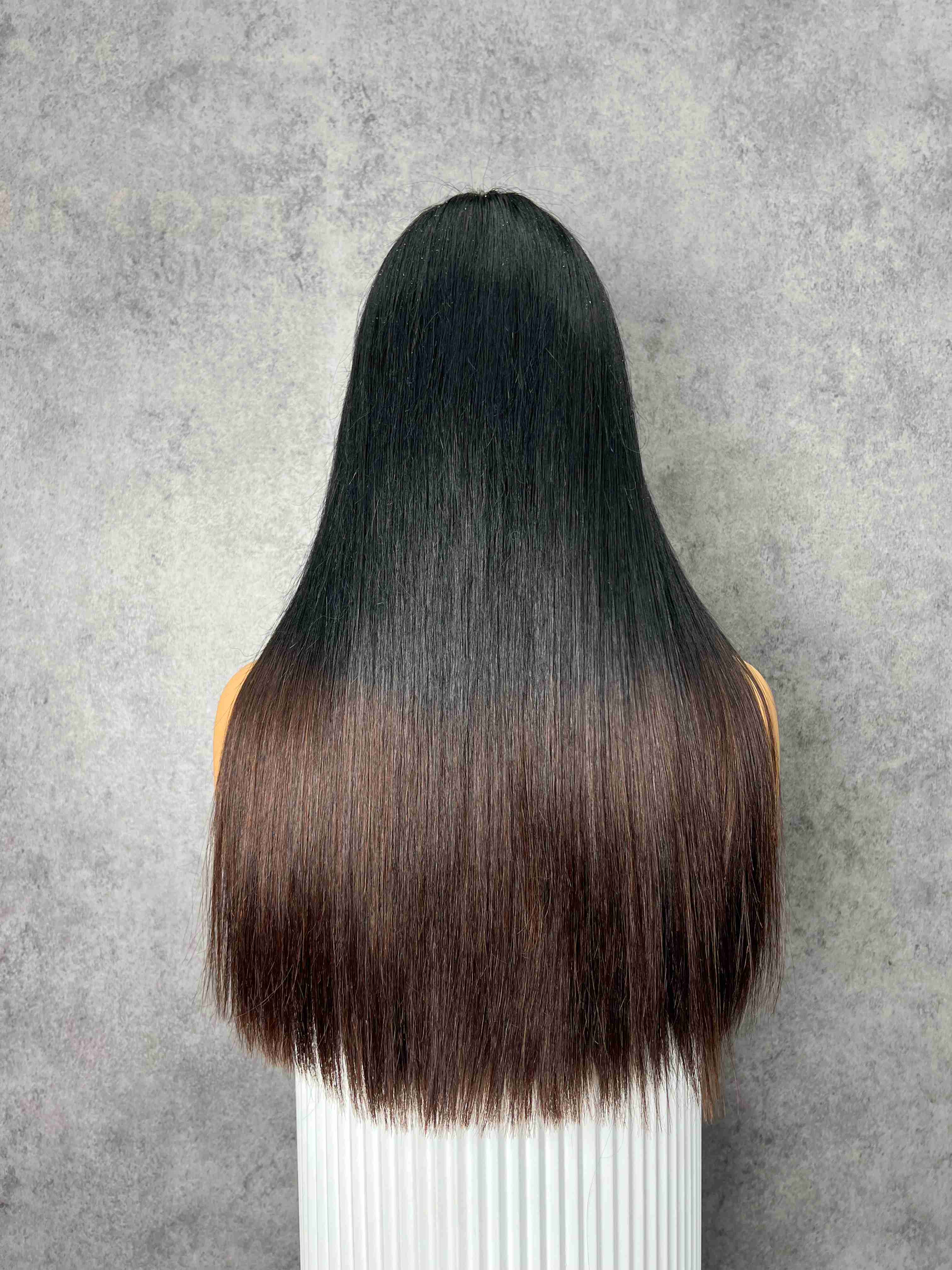 Bone Straight SDD Colorful BOB Wig Transparent Lace Wig BoruiHair | 2x6 Closure | 100% Human Hair