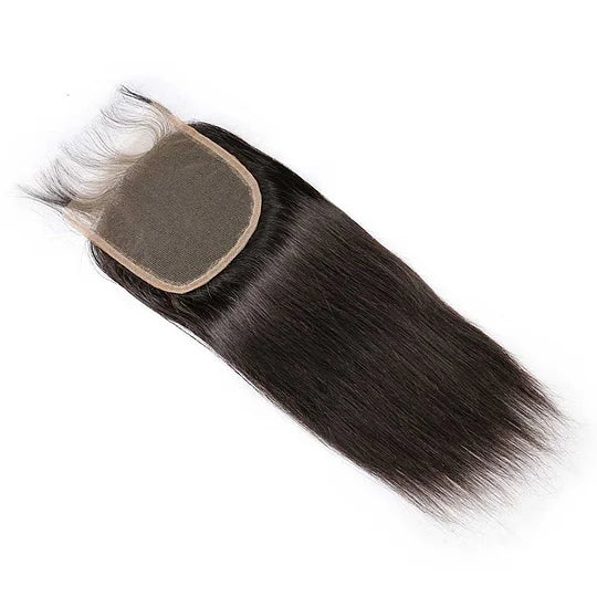 Straight 3PCS Bundles & 1PC 5x5 Lace Closure | Transparent & HD Lace | 100% Human Hair | Top Virgin Hair