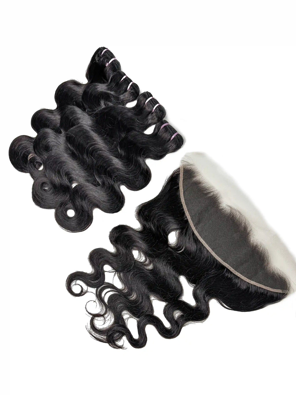 Body Wave 4PCS Bundles & 1PC 13x4 Lace Frontal | Transparent & HD Lace | 100% Human Hair | Top Virgin Hair