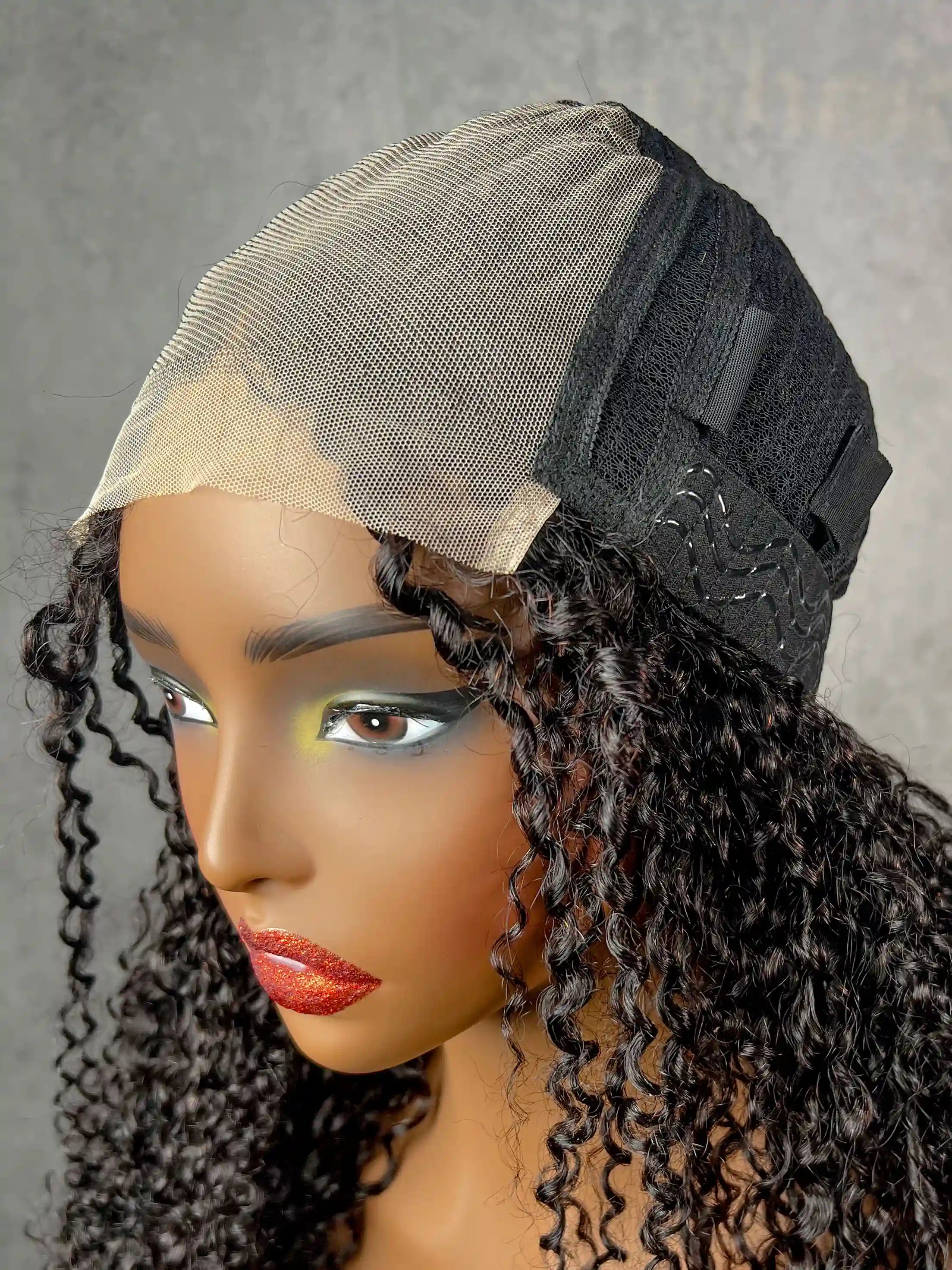 Pixie Curly SDD #1B Colorful Closure Lace Wig BoruiHair| 5x5 Closure & 13x4 Frontal| 100% Human Hair
