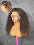 4C Baby Hairline Kinky Straight 250% Density | 360 HD Lace Wig| 100% Human Hair | Boruihair