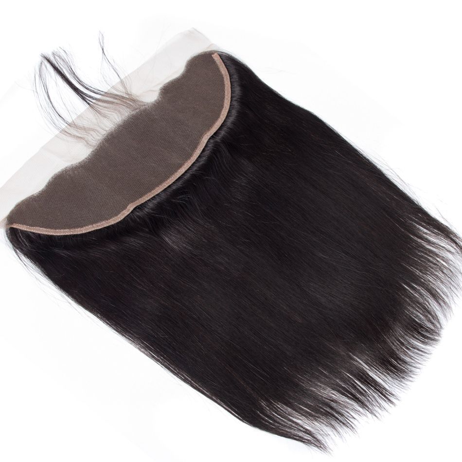Straight 4PCS Bundles & 1PC Closure or Frontal – 5x5, 13x4 & 13x6 | 100% Human Hair | Transparent Lace Wig | Boruihair