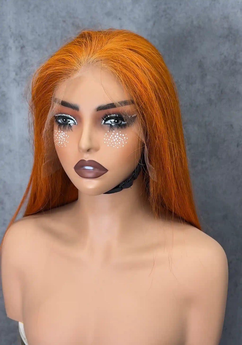 Ginger Straight 250% Density HD Lace Color Wig | 13x4, 13x6 Frontal | 100% Human Hair | Boruihair