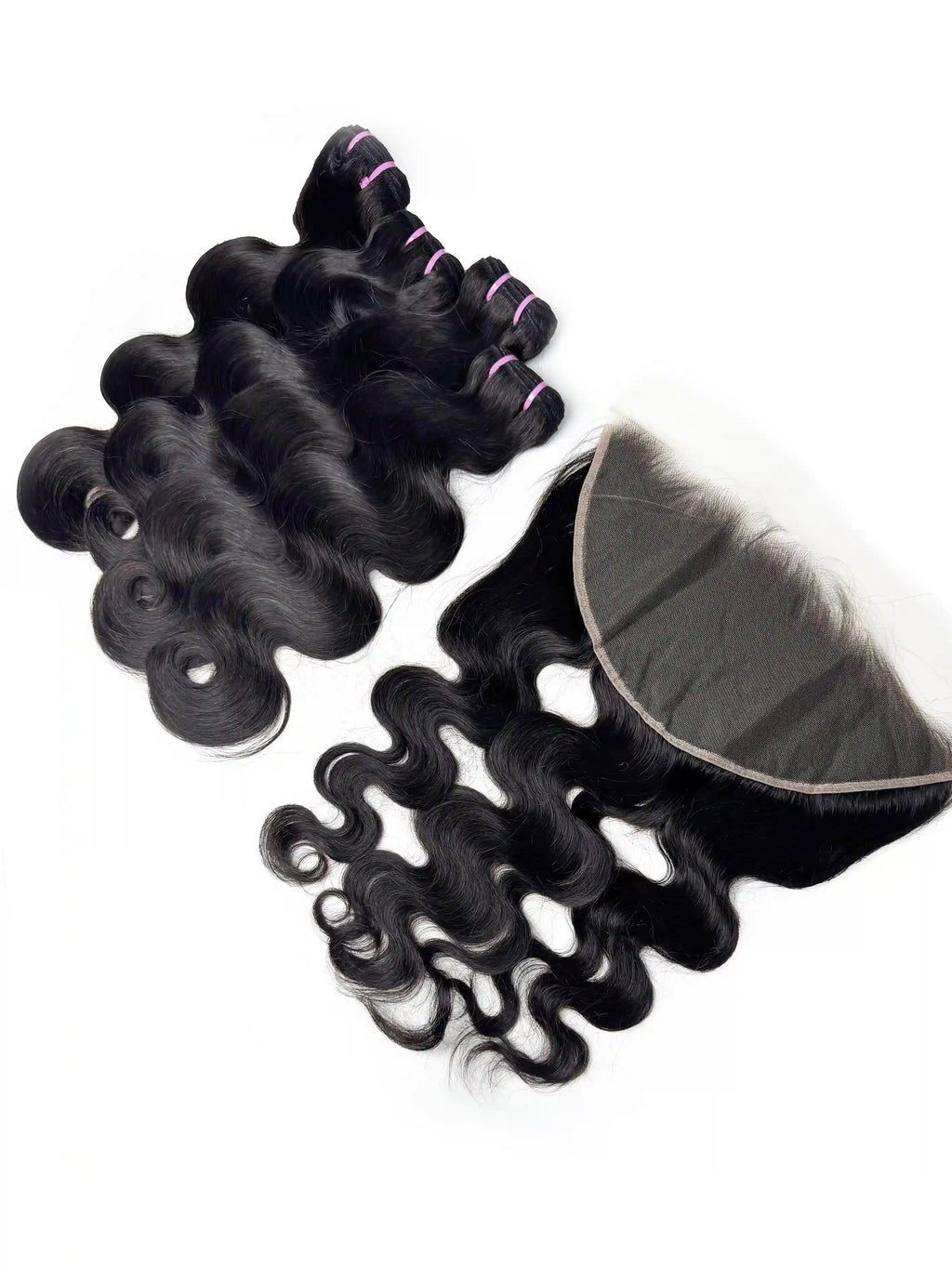 Body Wave 4PCS Bundles & 1PC 13x6 Lace Frontal | Transparent & HD Lace | 100% Human Hair | Top Virgin Hair