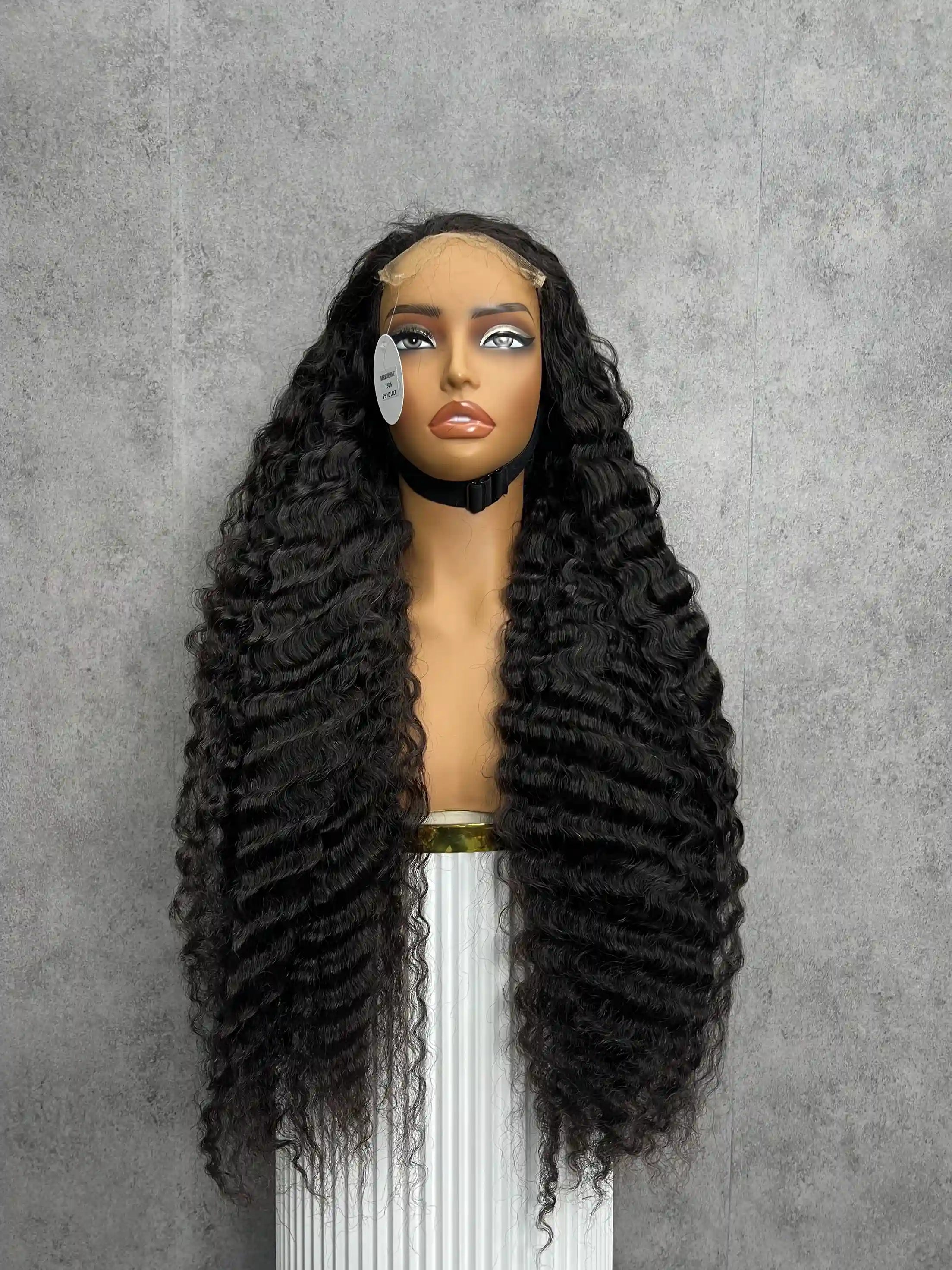 Burmese Curly 250% Density HD Closure Lace Wig | 5x5,6x6 & 7x7 Closure |  100% Human Hair | Boruihair