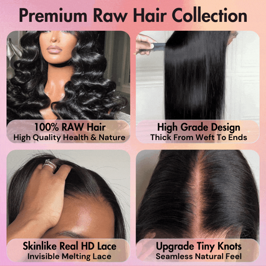 250% Top Raw Hair Body Wave Wig |13x4 & 13x6 Lace | HD Lace Frontal Wig | Boruihair 100% Human Hair