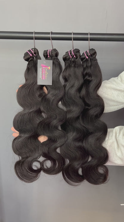 Luceehair 3/4PCS 12A Burmese Mink Hair Body Wave Bundles